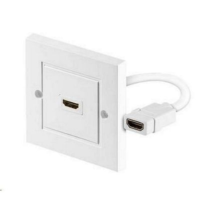 Obrázek PREMIUMCORD Zásuvka HDMI zásuvka v panelu 1x HDMI A - HDMI A Female/ Female