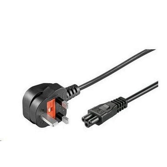 Obrázek PREMIUMCORD Kabel napájecí 230V/ 10A, přímý pro Velkou Británii, 2m