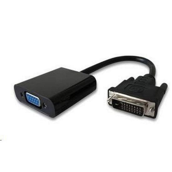 Obrázek PREMIUMCORD Převodník DVI na VGA s krátkým kabelem