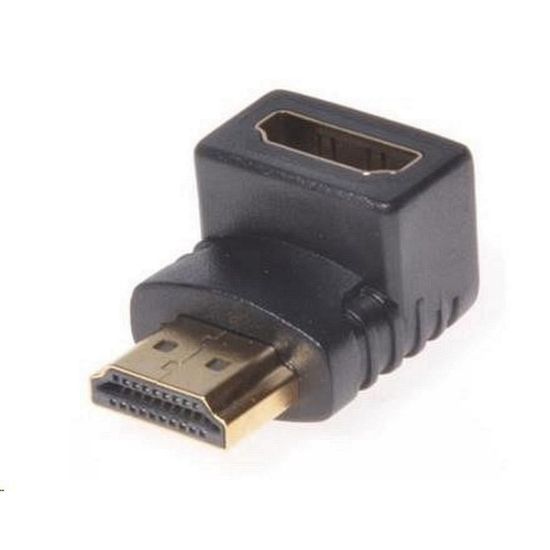 Obrázek PREMIUMCORD Adapter HDMI M/ F zahnutý do pravého úhlu