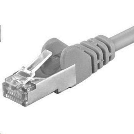 Obrázek PREMIUMCORD Patch kabel CAT6a S- FTP, RJ45- RJ45, AWG 26/ 7 1, 5m šedá