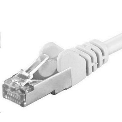 Obrázek PREMIUMCORD Patch kabel CAT6a S- FTP, RJ45- RJ45, AWG 26/ 7 3m bílá
