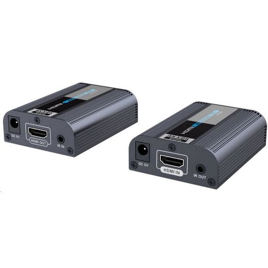 Obrázek PREMIUMCORD HDMI 2.0 extender 4Kx2K@60 Hz na 60m přes jeden kabel Cat6/ 6a/ 7