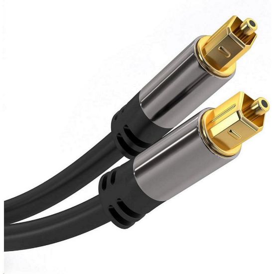 Obrázek PremiumCord Kabel Toslink M/ M, 6mm, 2m, černá