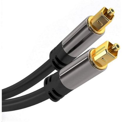 Obrázek PremiumCord Kabel Toslink M/ M, 6mm, 5m, černá