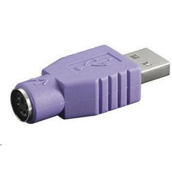 Obrázek PREMIUMCORD Redukce USB male - PS/ 2 female