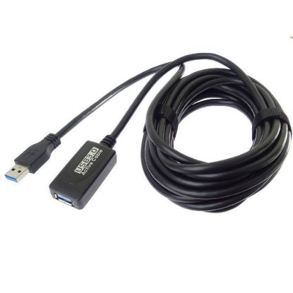 Obrázek PREMIUMCORD USB 3.0 repeater a prodlužovací kabel A/ M- A/ F 5m