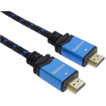 Obrázek PremiumCord Ultra HDTV 4K@60 Hz kabel HDMI 2.0b kovové+zlacené konektory 1, 5m