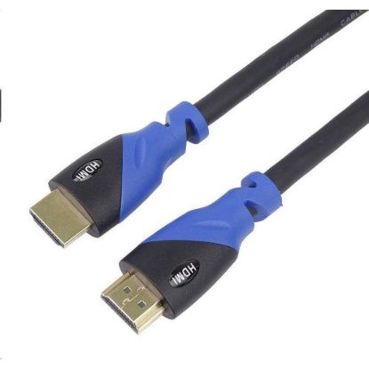 Obrázek PREMIUMCORD Kabel HDMI - Ultra HDTV, 1.5m (Color, zlacené konektory)