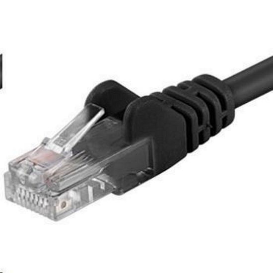Obrázek PREMIUMCORD Patch kabel UTP RJ45- RJ45 CAT5e 1.5m černá