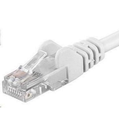 Obrázek PREMIUMCORD Patch kabel UTP RJ45- RJ45 CAT5e 1.5m bílá
