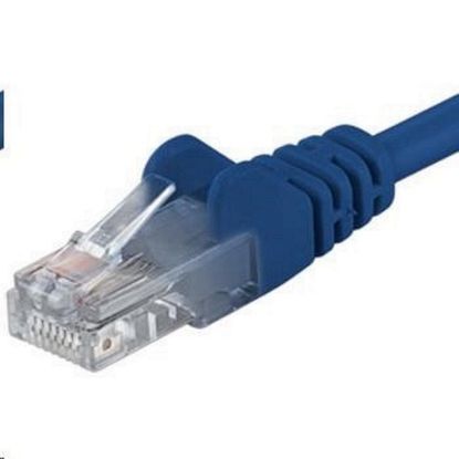 Obrázek PREMIUMCORD Patch kabel UTP RJ45- RJ45 CAT5e 2m modrá