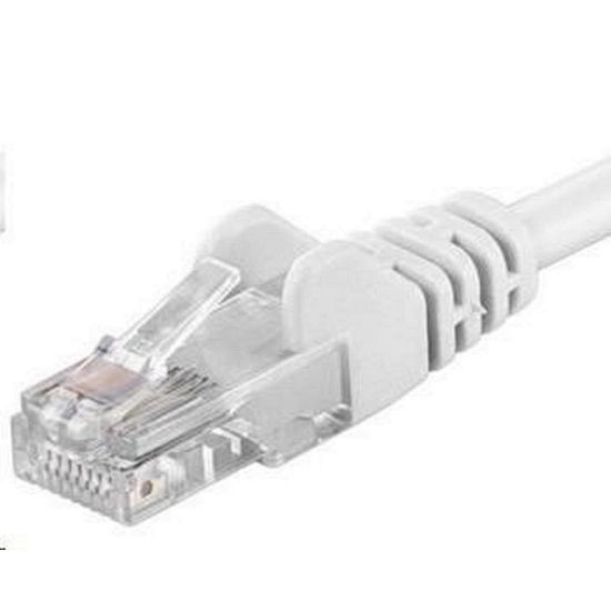 Obrázek PREMIUMCORD Patch kabel UTP RJ45- RJ45 CAT5e 3m bílá