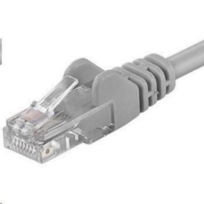 Obrázek PREMIUMCORD Patch kabel UTP RJ45- RJ45 CAT5e 15m šedá