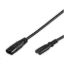 Obrázek PremiumCord Kabel síťový prodlužovací IEC 60320 C7>C8 230V 2m