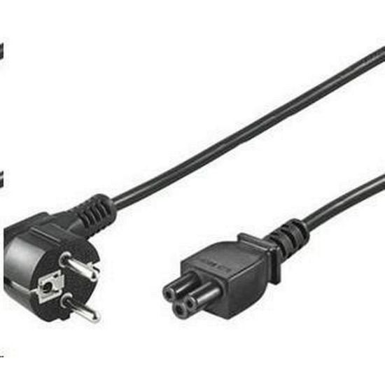 Obrázek PREMIUMCORD Kabel napájecí 230V pro NTB (3pin, Schuko, trojlístek) 2m
