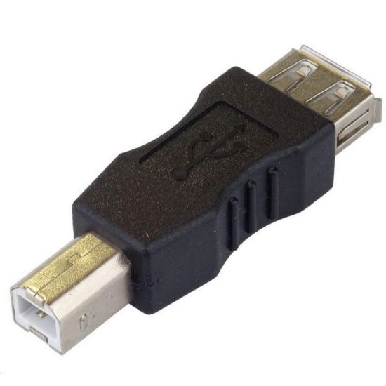 Obrázek PremiumCord USB redukce A- B, Female/ Male
