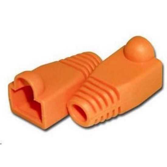 Obrázek PremiumCord 25ks Krytek konektoru RJ45 - bíla