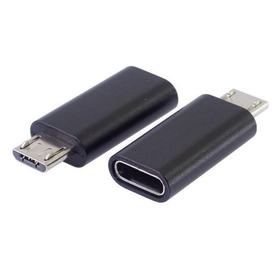 Obrázek PremiumCord adapter USB- C konektor female - USB 2.0 Micro- B/ male