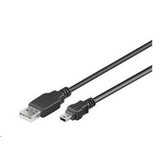 Obrázek PREMIUMCORD Kabel USB 2.0 A- Mini B (5pin) propojovací 0, 2m