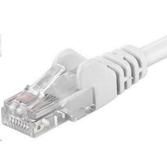 Obrázek PremiumCord Patch kabel UTP RJ45- RJ45 CAT6 3m bílá