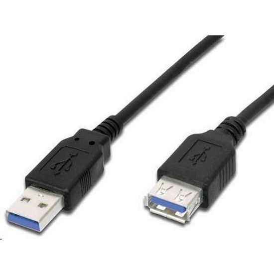 Obrázek PremiumCord Prodlužovací kabel USB 3.0 Super- speed 5Gbps A- A, MF, 9pin, 0.5m