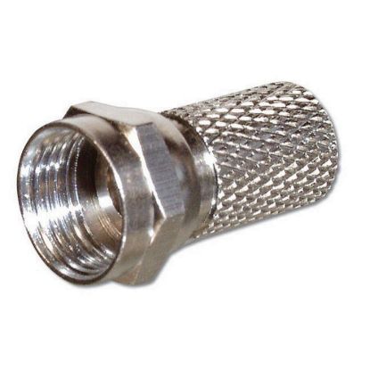 Obrázek PremiumCord Sat. F- konektor, na kabel 6.5mm Cut Version, délka 20mm