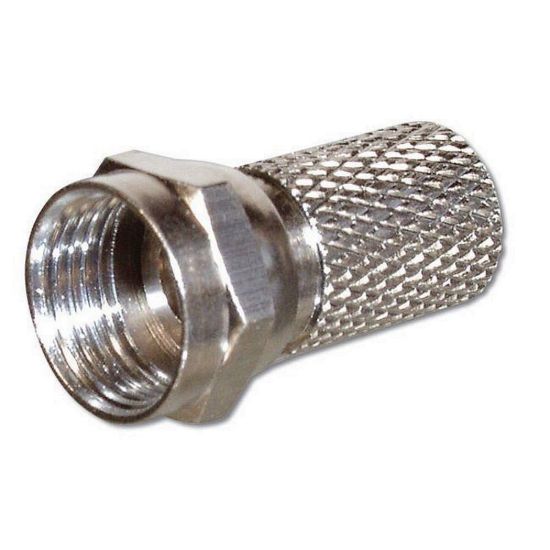 Obrázek PremiumCord Sat. F- konektor, na kabel 6.5mm Cut Version, délka 20mm