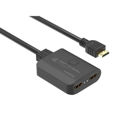 Obrázek PremiumCord HDMI 2.0 Mini Splitter 1- 2 Pigtail 4Kx2K@60 Hz HDCP2.2 Downscaler