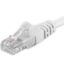 Obrázek PremiumCord Patch kabel UTP RJ45- RJ45 CAT6 1m bílá