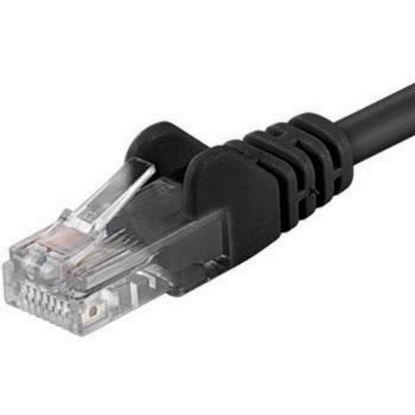 Obrázek PremiumCord Patch kabel UTP RJ45- RJ45 CAT6 1, 5m černá