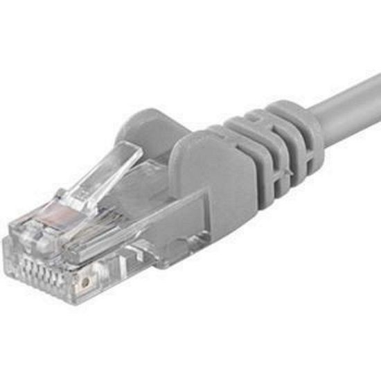 Obrázek PremiumCord Patch kabel UTP RJ45- RJ45 CAT6 2m šedá