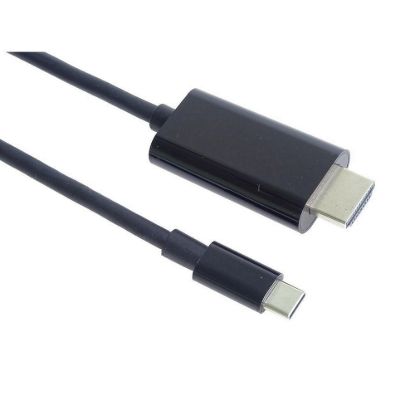 Obrázek PremiumCord kabel USB- C na HDMI 2m rozlišení 4K*2K@60 Hz FULL HD 1080p
