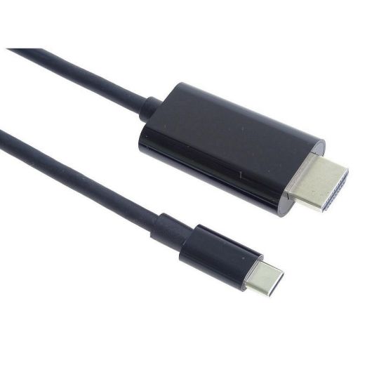 Obrázek PremiumCord kabel USB- C na HDMI 2m rozlišení 4K*2K@60 Hz FULL HD 1080p