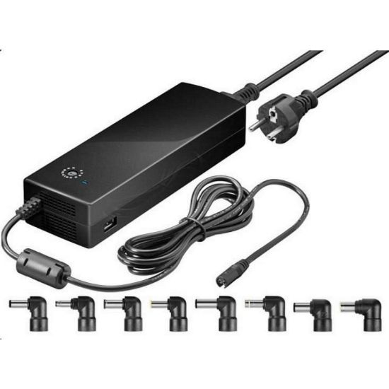 Obrázek Goobay Napájecí zdroj 134, 5 W pro notebook 230V na 12- 24V Max.8.5A s USB