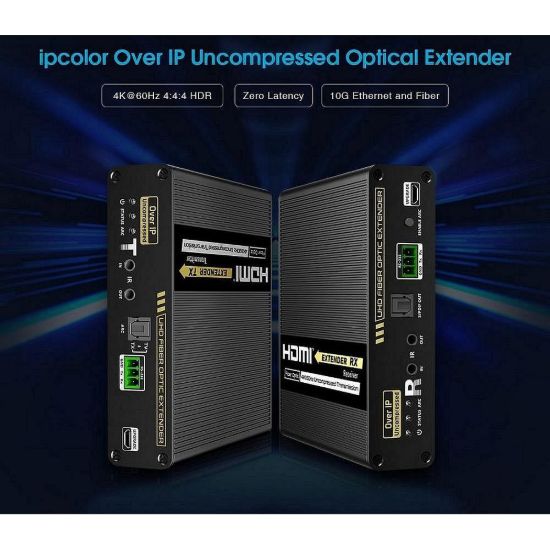 Obrázek PremiumCord Přijímač k optickému HDMI extenderu 4K@60 Hz (kód: khext400- 2)