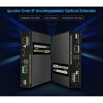 Obrázek PremiumCord Optický HDMI extender 4K@60 Hz 4: 4: 4 HDR s USB až na 40km