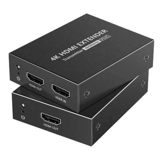 Obrázek PremiumCord 4K@60 Hz HDMI2.0 extender na 50m přes jeden kabel Cat6/ 6a HDR10