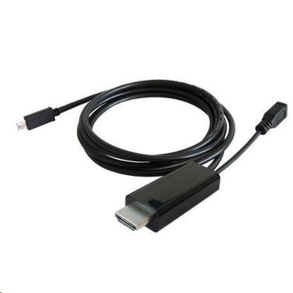Obrázek PremiumCord MHL 2.0 (micro USB/ HDTV) adaptér kabel na HDMI 1, 5m