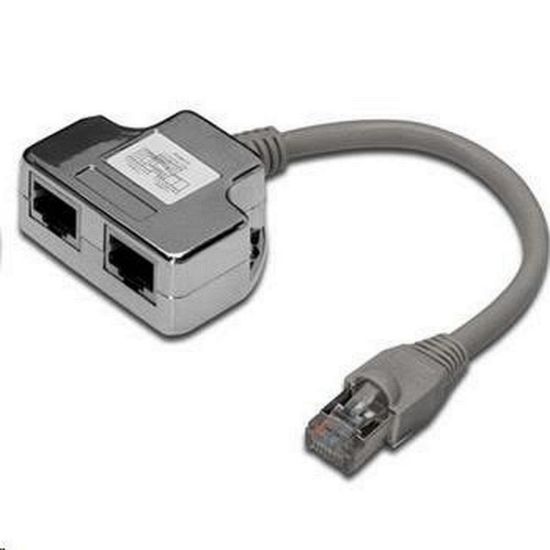 Obrázek PremiumCord Modulární RJ45 2 porty 10/ 100Base T