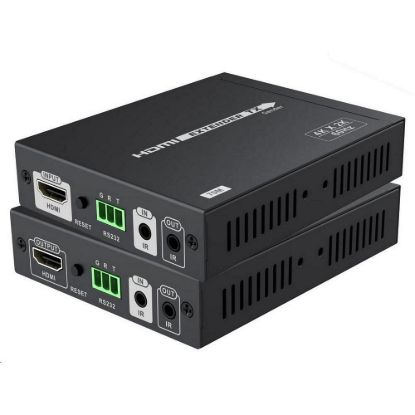 Obrázek PremiumCord HDMI HDbaseT2.0 extender Ultra HD 4kx2k@60 Hz na 70m přes Cat5e/ Cat6