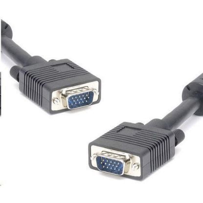 Obrázek PREMIUMCORD Kabel VGA propojovací 30m (SVGA, HD15M/ M, dvojité stínění, feritová jádra)