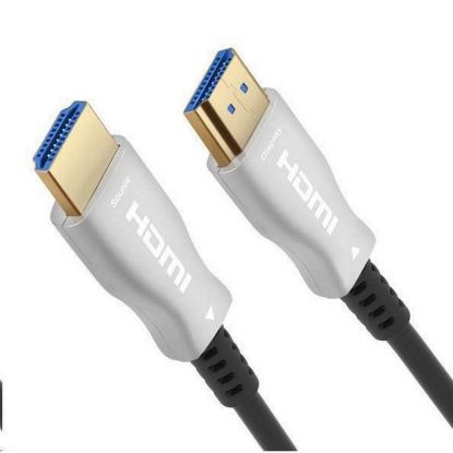 Obrázek PREMIUMCORD Kabel HDMI optický fiber High Speed with Ether. 4K@60 Hz, 40m, M/ M, zlacené konektory