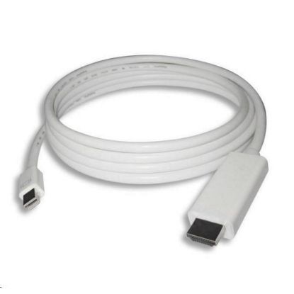 Obrázek PREMIUMCORD Kabel mini DisplayPort 1.2 na HDMI 2.0, pro rozlišení 4Kx2K@60 Hz, 2m