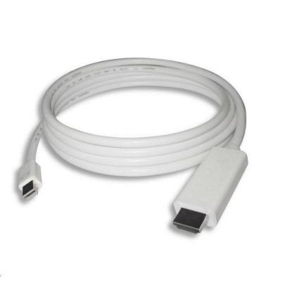 Obrázek PREMIUMCORD Kabel mini DisplayPort 1.2 na HDMI 2.0, pro rozlišení 4Kx2K@60 Hz, 3m
