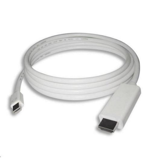 Obrázek PREMIUMCORD Kabel mini DisplayPort 1.2 na HDMI 2.0, pro rozlišení 4Kx2K@60 Hz, 3m