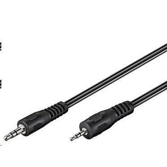 Obrázek PREMIUMCORD Kabel audio Jack 3.5mm - Jack 2.5mm 2m (M/ M, stereo)