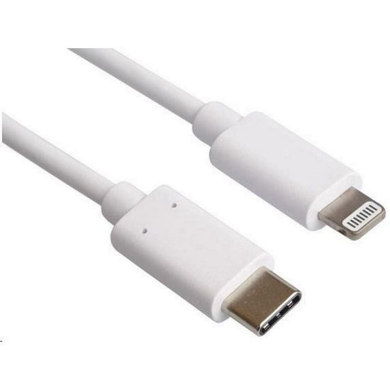 Obrázek PREMIUMCORD Apple Lightning - USB- C™ USB nabíjecí a datový kabel MFi pro Apple iPhone/ iPad, 0, 5m