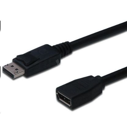 Obrázek PREMIUMCORD Kabel DisplayPort prodlužovací M/ F 2m