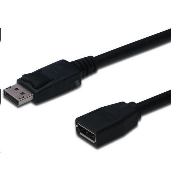 Obrázek PREMIUMCORD Kabel DisplayPort prodlužovací M/ F 2m